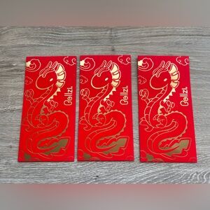 Red and Gold Dragon Stationery Set
